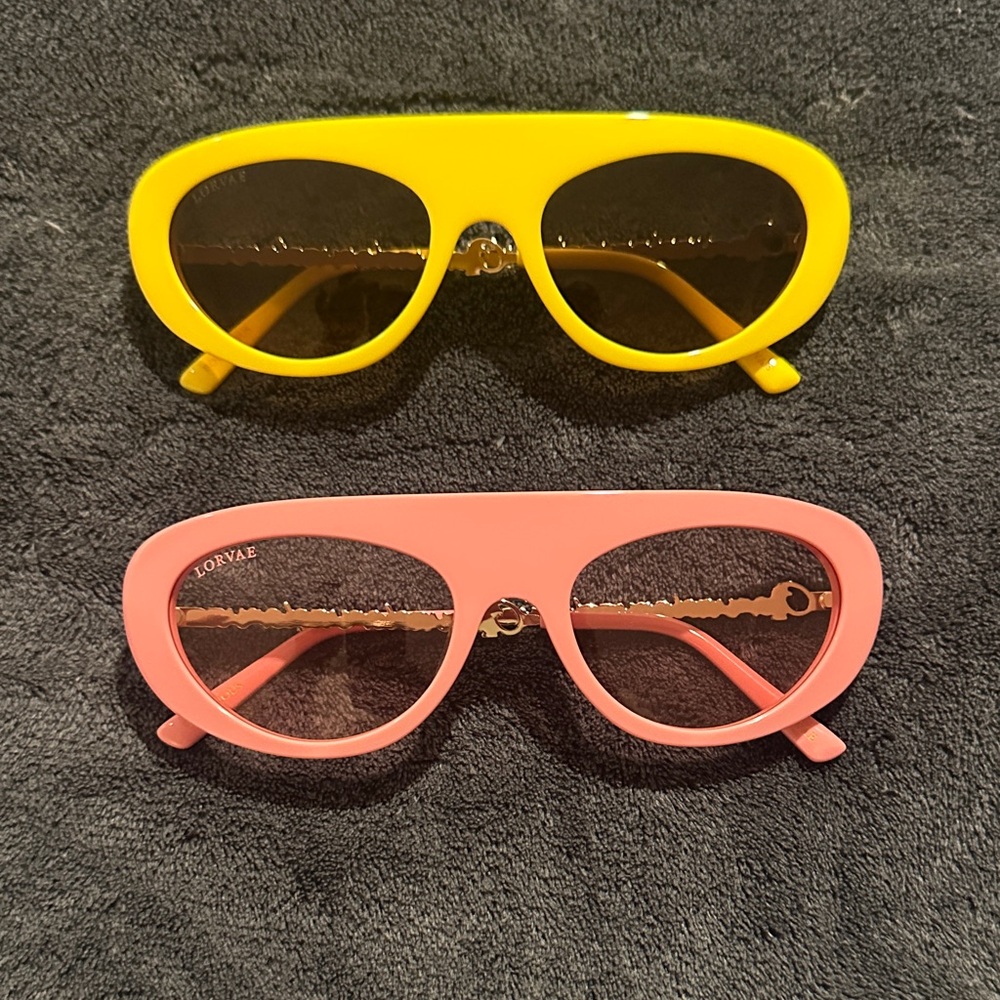 Sunglasses Lorvae - Yellow and Pink